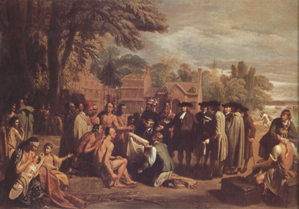 Benjamin West William Penn's Treaty with the Indians (nn03)